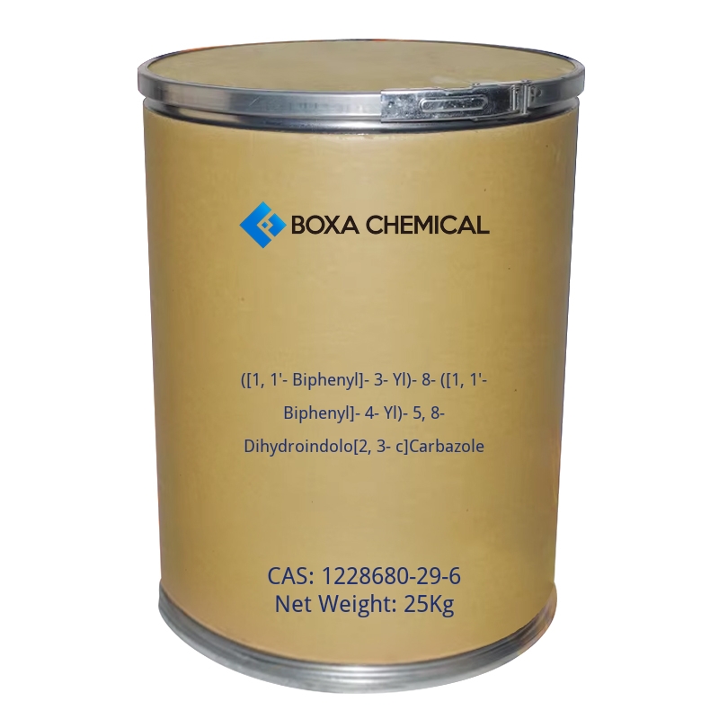 ([1,1'-Biphenyl]-3-Yl)-8-([1,1'-Biphenyl]-4-Yl)-5,8-Dihydroindolo[2,3-c]Carbazole-cas-1228680-29-6