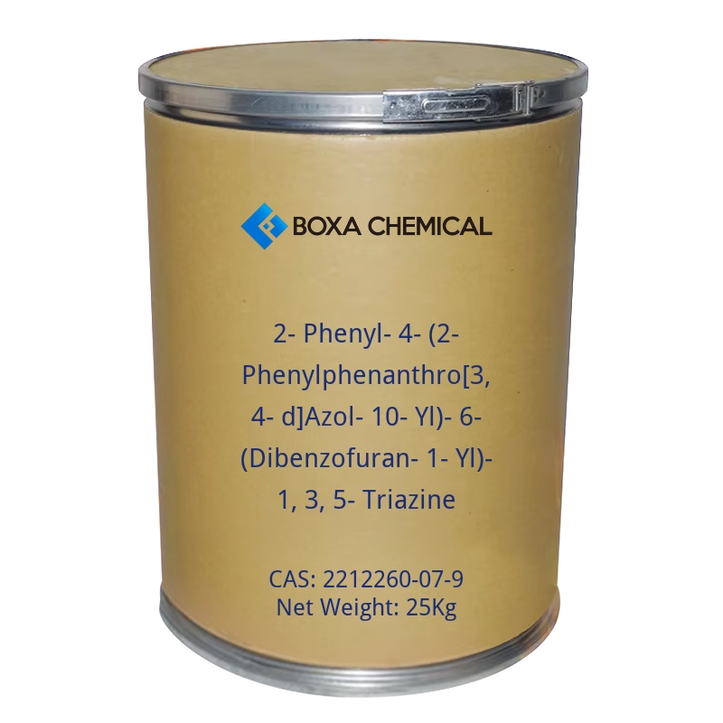 2-Phenyl-4-(2-Phenylphenanthro[3,4-d]Azol-10-Yl)-6-(Dibenzofuran-1-Yl)-1,3,5-Triazine-cas-2212260-07-9